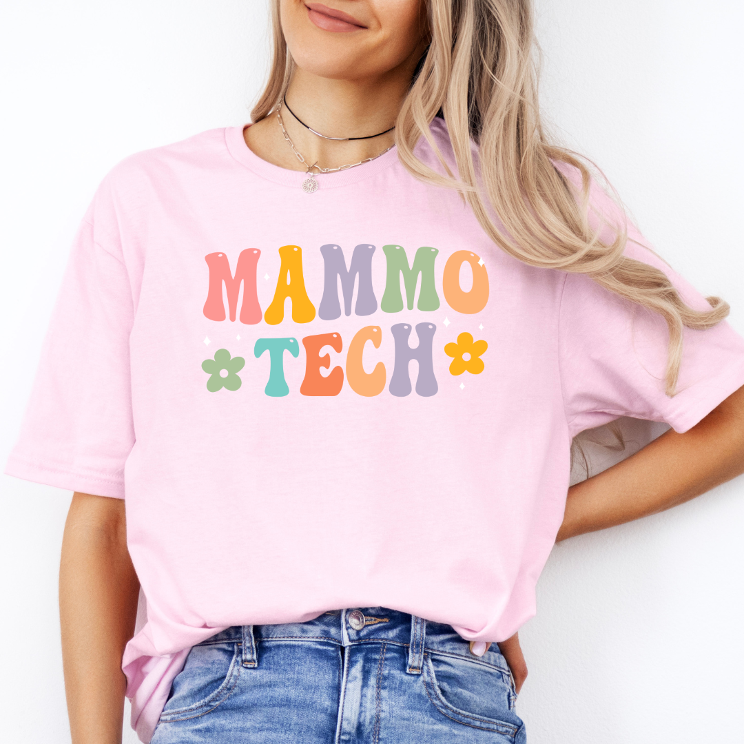 Mammo Tech Groovy Retro T-Shirt