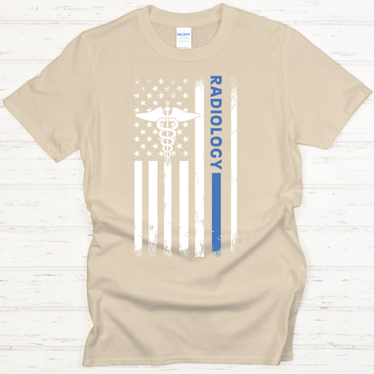 Radiology American Flag T-Shirt