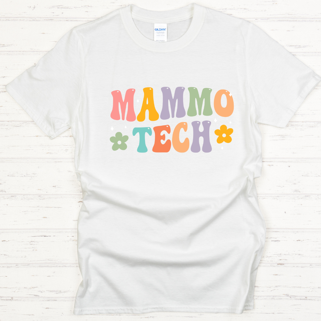 Mammo Tech Groovy Retro T-Shirt