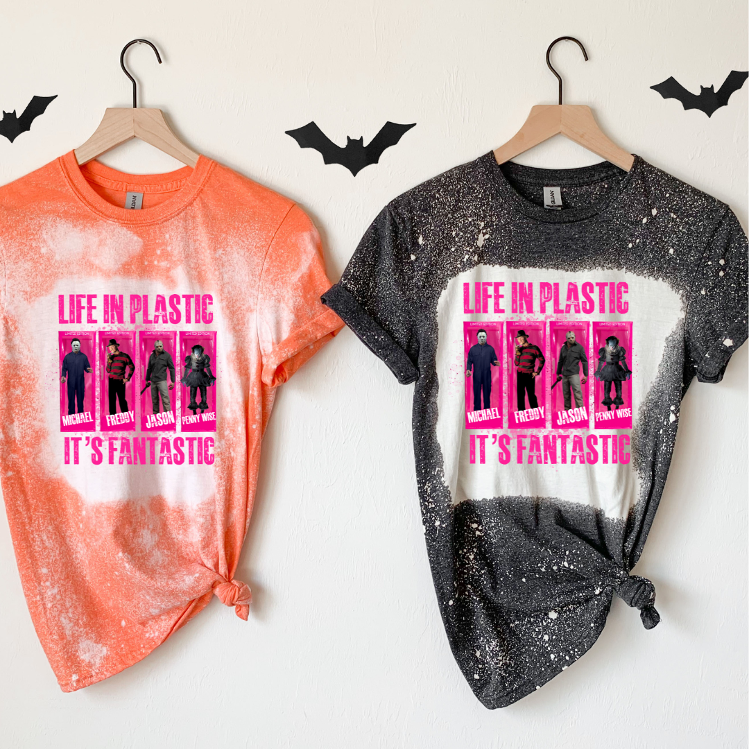 Life in Plastic It’s Fantastic Halloween T-Shirt