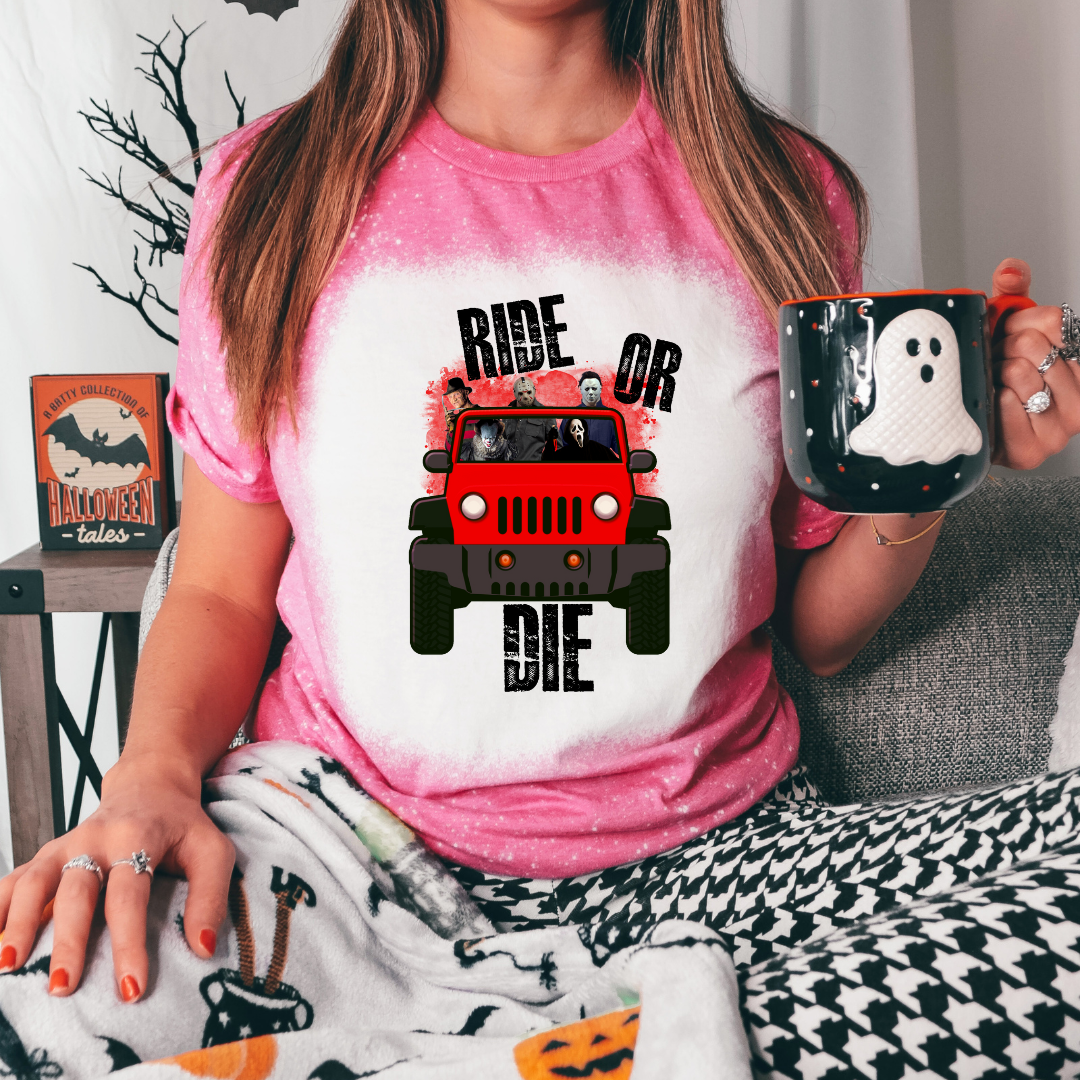 Ride or Die Halloween T-Shirt