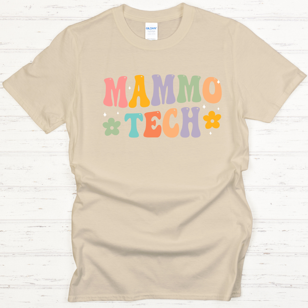 Mammo Tech Groovy Retro T-Shirt