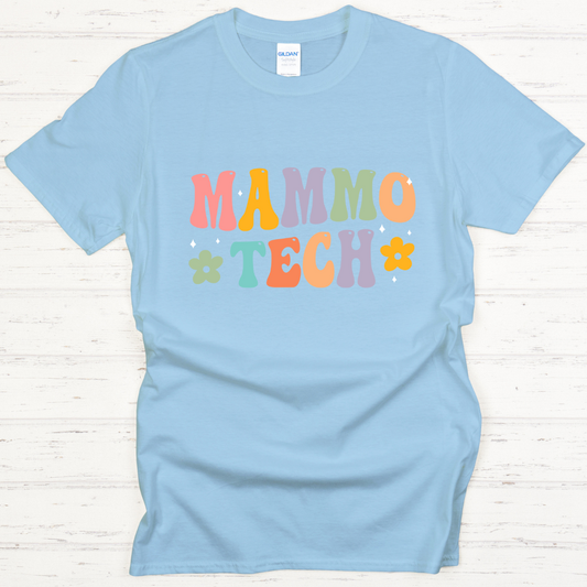 Mammo Tech Groovy Retro T-Shirt