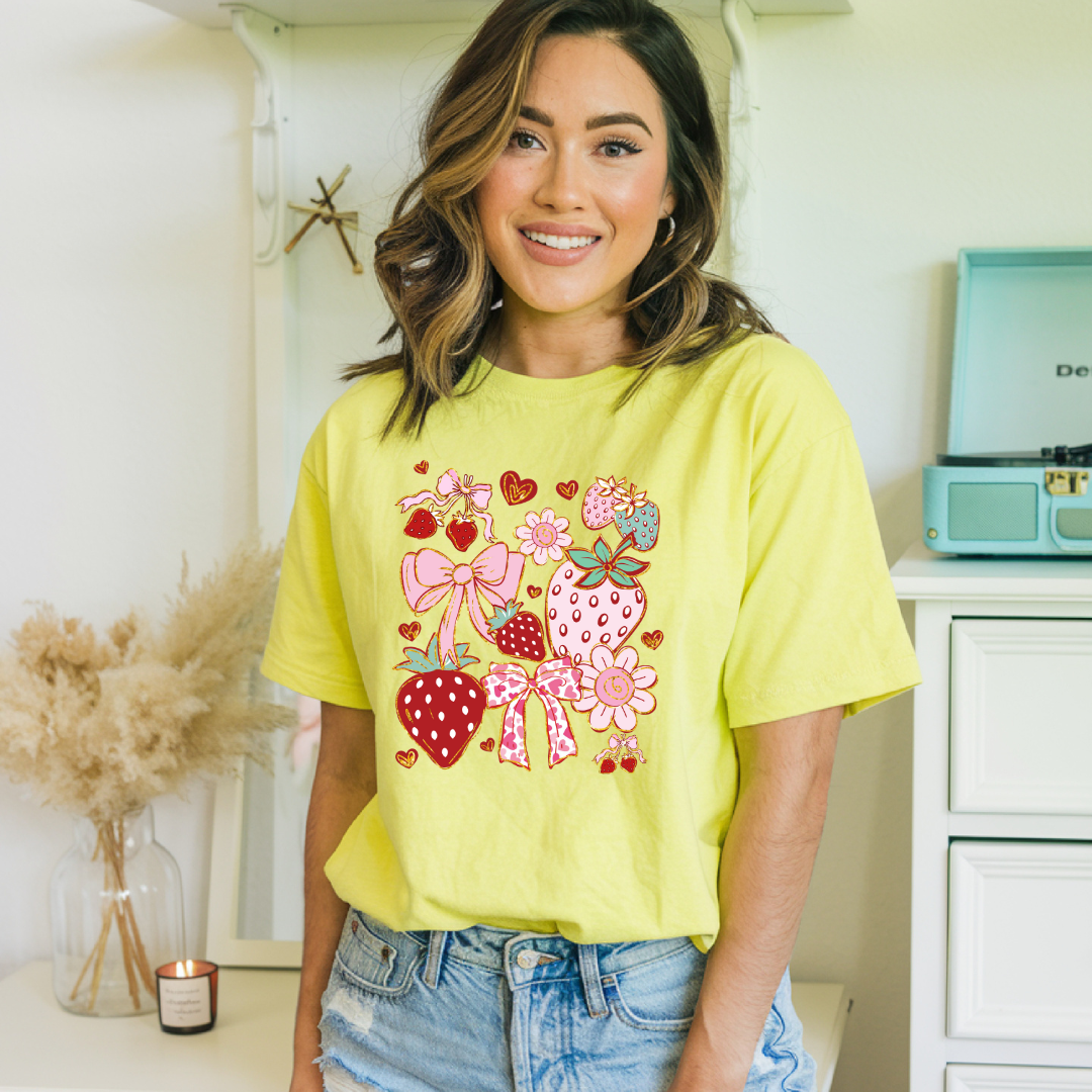 Strawberry Coquette Tshirt