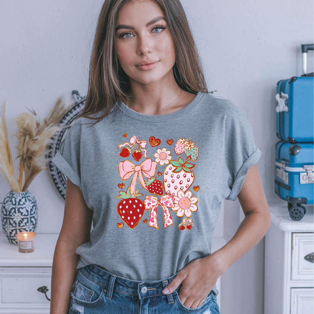 Strawberry Coquette Tshirt