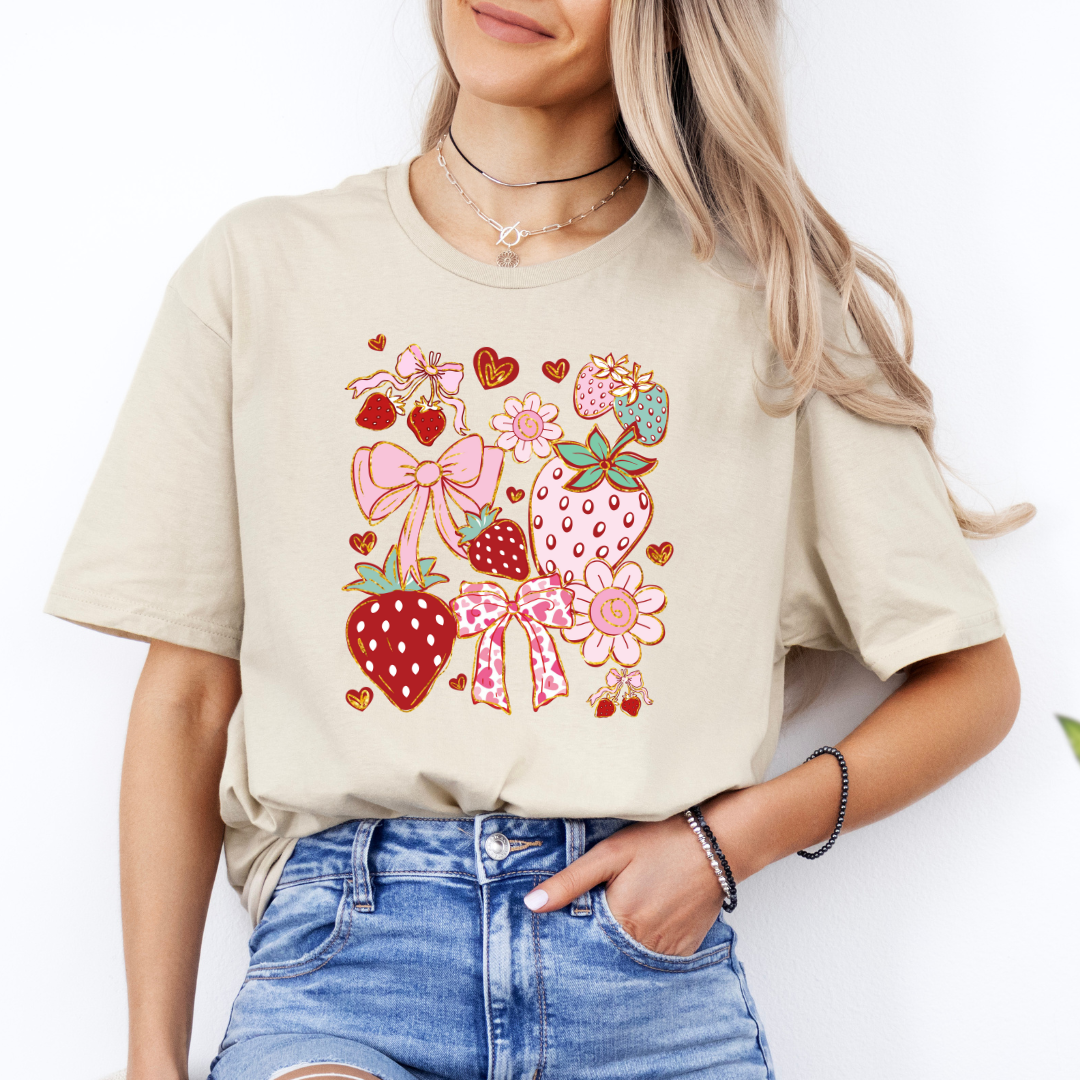Strawberry Coquette Tshirt