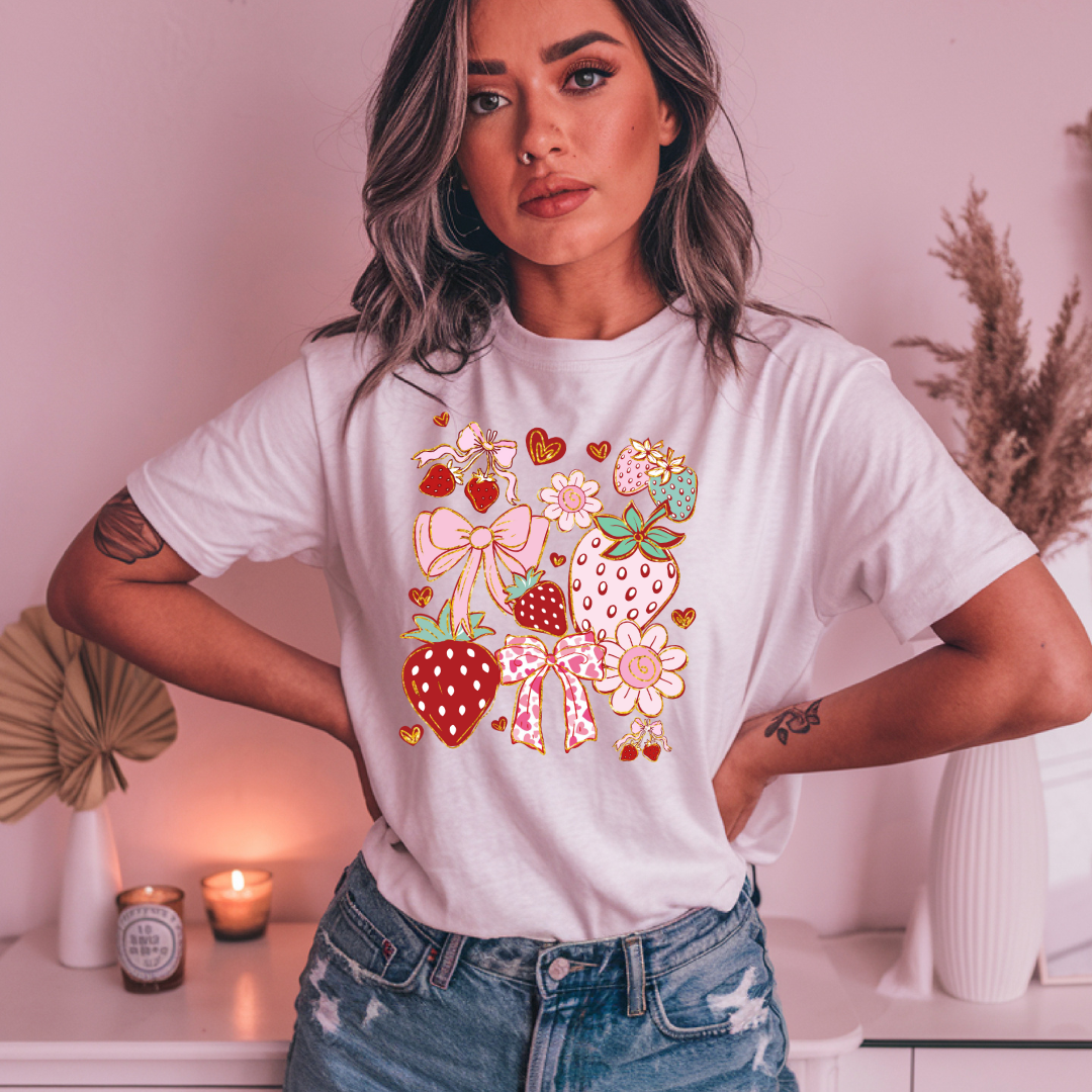 Strawberry Coquette Tshirt