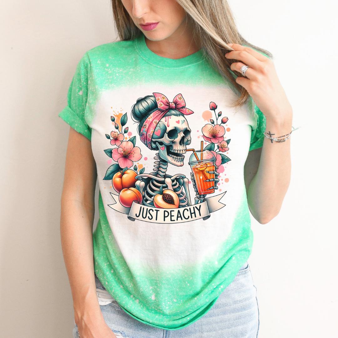 Just Peachy Mom Shirt