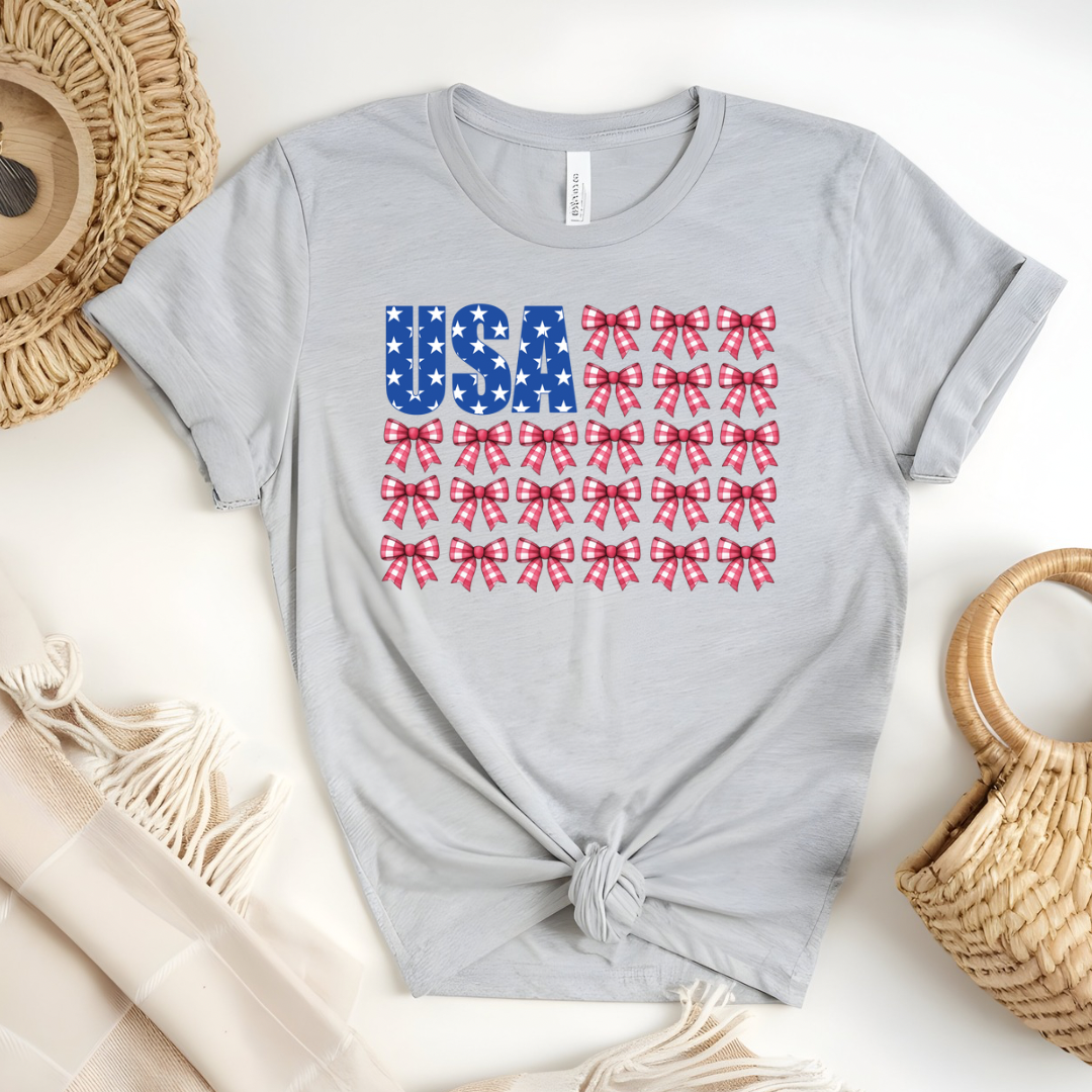 Cute Coquette 4th of July Shirt