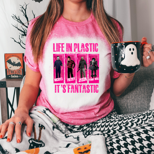 Life in Plastic It’s Fantastic Halloween T-Shirt
