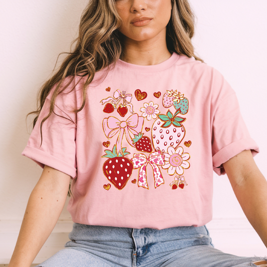 Strawberry Coquette Tshirt