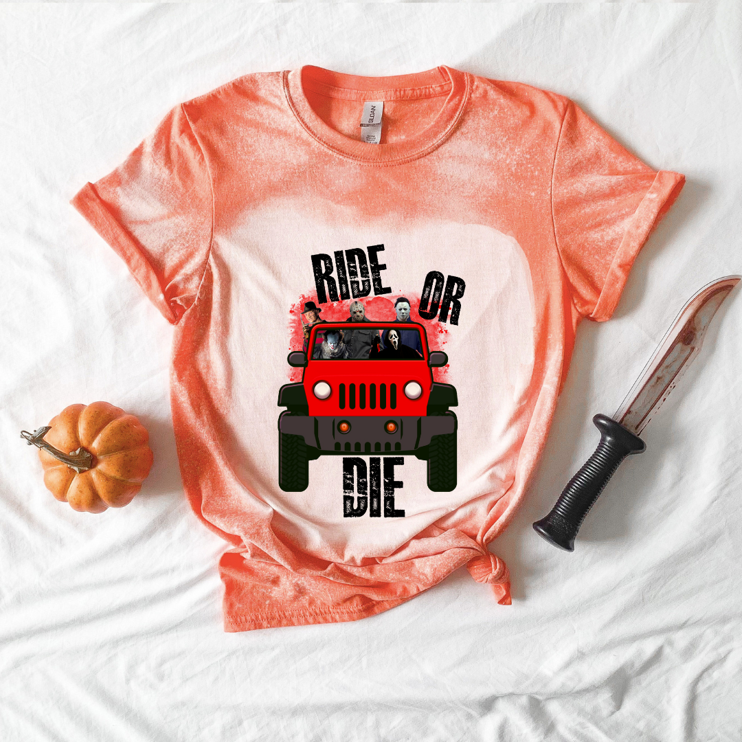 Ride or Die Halloween T-Shirt