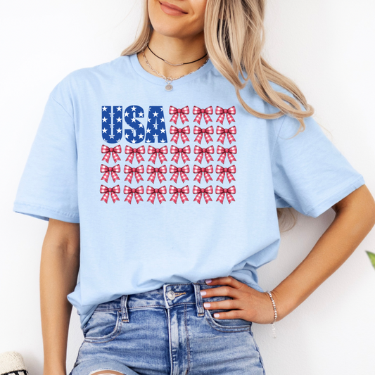 Cute Coquette 4th of July Shirt