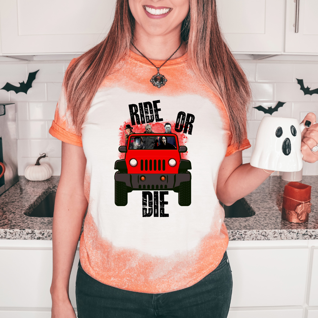 Ride or Die Halloween T-Shirt