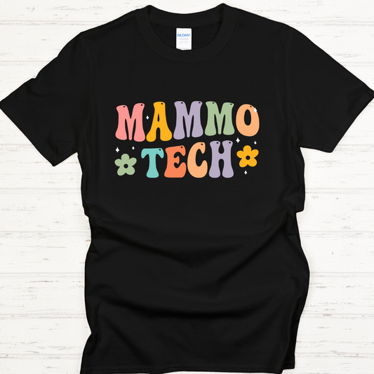 Mammo Tech Groovy Retro T-Shirt