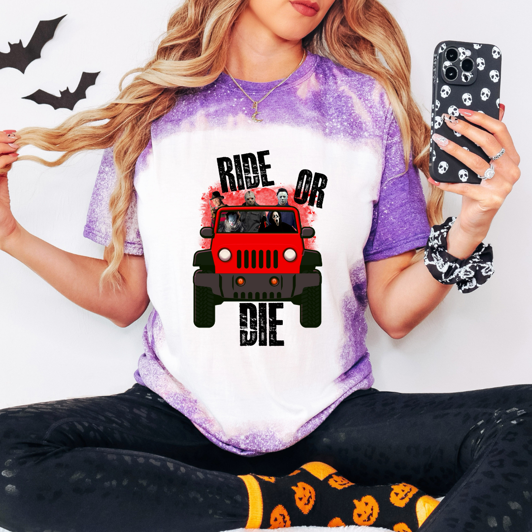 Ride or Die Halloween T-Shirt