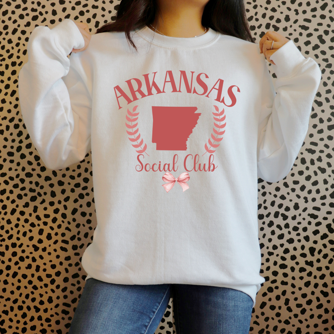 Arkansas Social Club Crewneck Sweatshirt