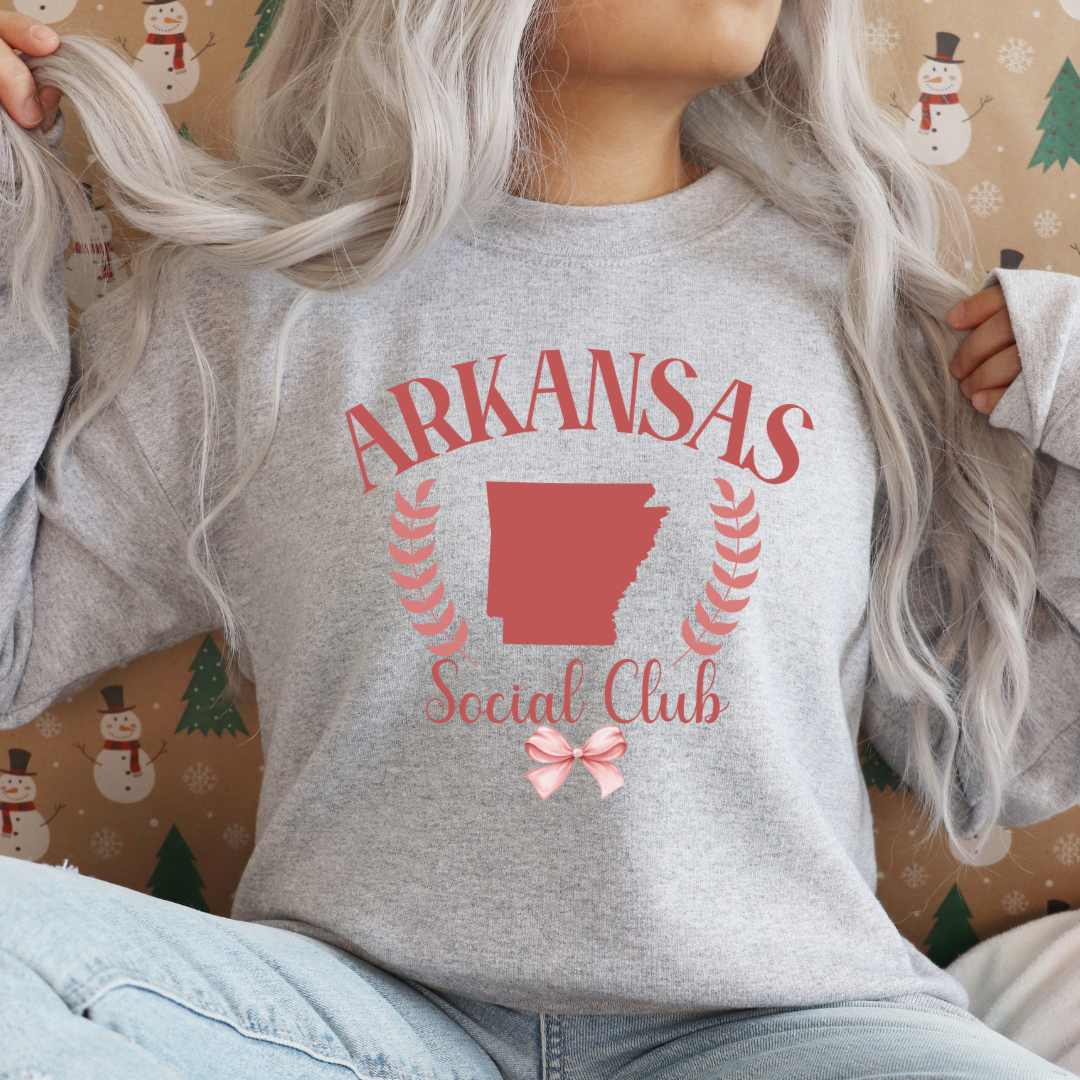 Arkansas Social Club Crewneck Sweatshirt