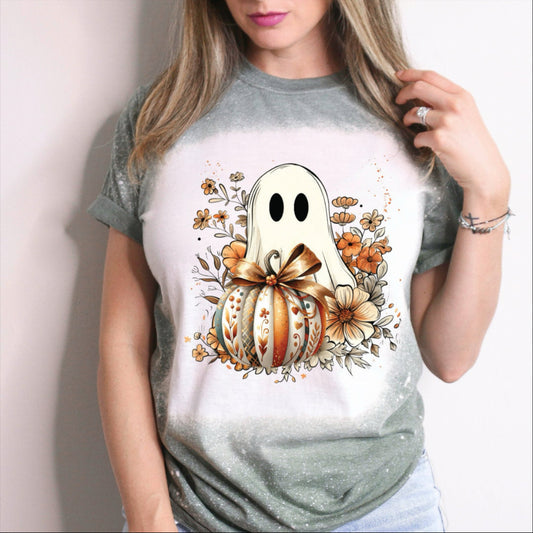Cute Ghost Pumpkin