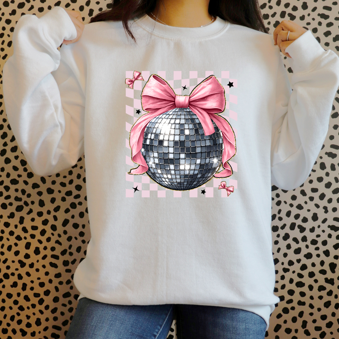 Cute Disco Ball NYE Sweatshirt