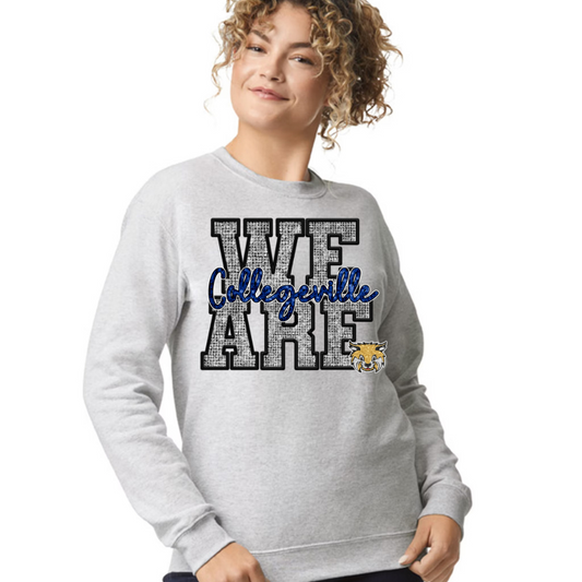 We Are Collegeville Crewneck Sweatshirt